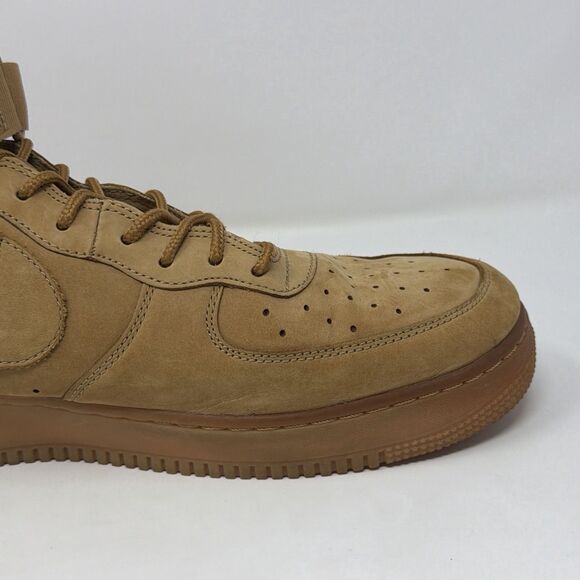 Nike Air Force 1 High 07 LV8 Wheat Flax Gum Suede 806403-200 Mens 14 main image 10